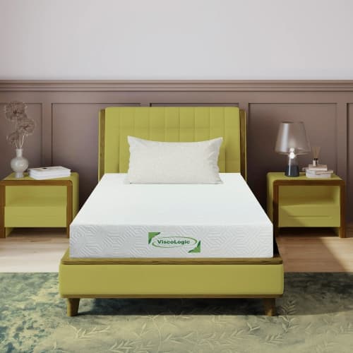 ViscoLogic Canadian Maxima 7" Medium Firm Comfort Foam Mattress - (Single /Twin) - CertiPUR-US® certified foam