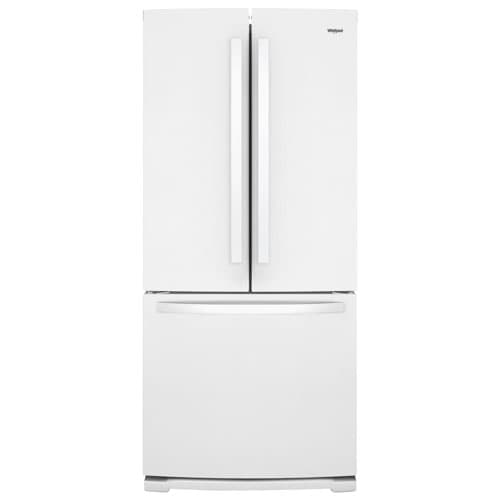 Whirlpool 30" 19.7 Cu. Ft. French Door Refrigerator (WRF560SFHW) - White