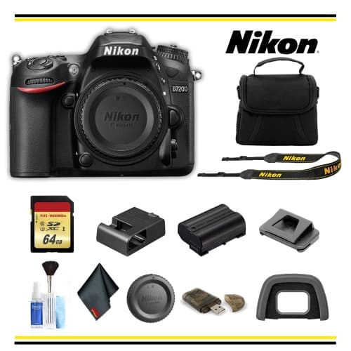 Nikon D7200 DSLR Camera (Body Only) - US Version w/Seller Warranty