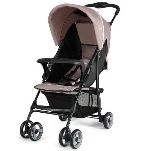 Costway Foldable Lightweight Baby Stroller Travel Pushchair 5-Point Safety System 0-36 Months
