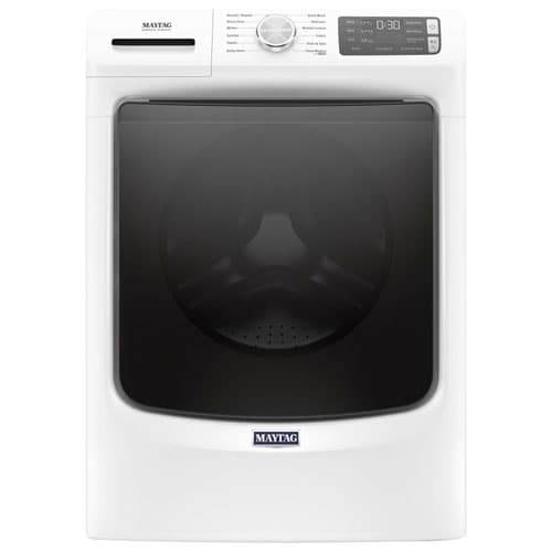 Maytag (MHW6630HW) 5.5 Cu. Ft. (IEC) Stackable High Efficiency Front Load Washer with Steam - White