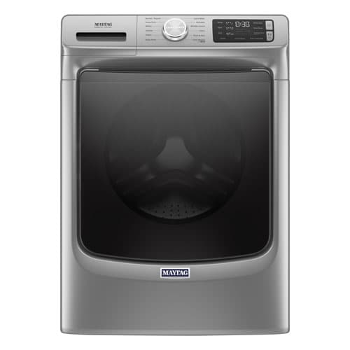 Maytag 5.5 Cu. Ft. Front Load Steam Washer with Sanitize Cycle - Energy Star (MHW6630HC) - Metallic Slate