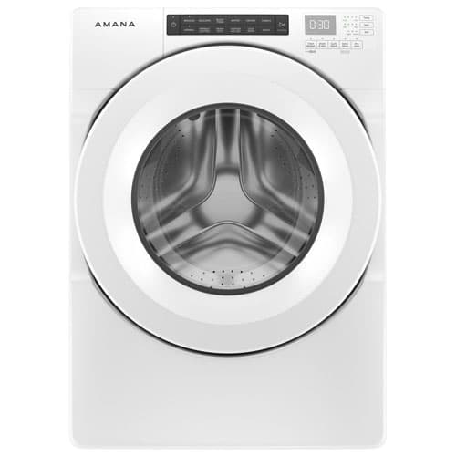 Amana (NFW5800HW) 5.0 Cu. Ft. (IEC) High Efficiency Front Load Washer with Auto Dispenser - White