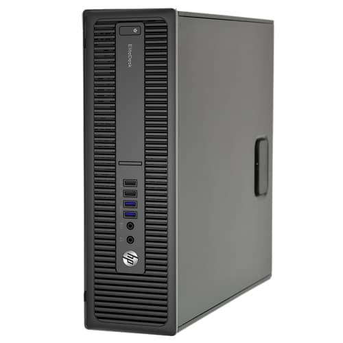 Refurbished (Good) - HP Elite Desk 800 G2 SFF Business Desktop Computer Intel Core i5 6500@3.2GHz 8GB DDR4 RAM 128GB SSD Windows10 Home WIFI HDMI