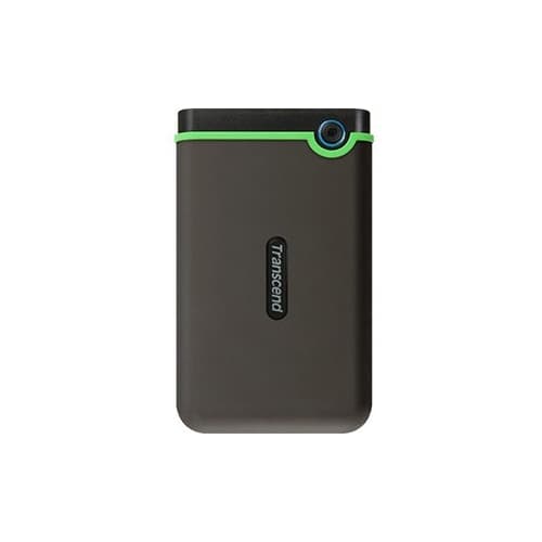 Transcend StoreJet 25M3 TS-2TSJ25M3S 2 TB Portable Hard Drive - 2.5" External - Iron Gray TS2TSJ25M3S