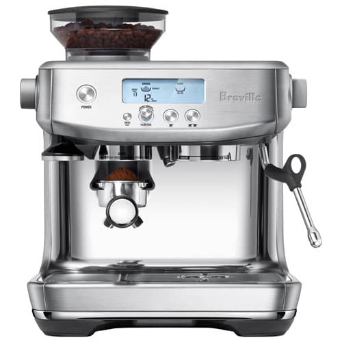 Breville Barista Pro Espresso Machine with Frother & Coffee Grinder - Brushed Stainless Steel