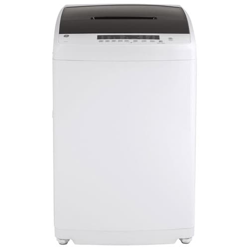 GE (GNW128PSMWW) 3.3 Cu. Ft. (IEC) Portable Washer with 750 RPM Spin Speed - White