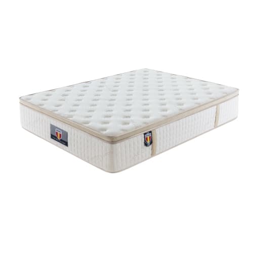 Husky® Five Star Comfort "Trinity" Organic Cotton , Blue Gel, HD Pocket Springs - Queen Mattress