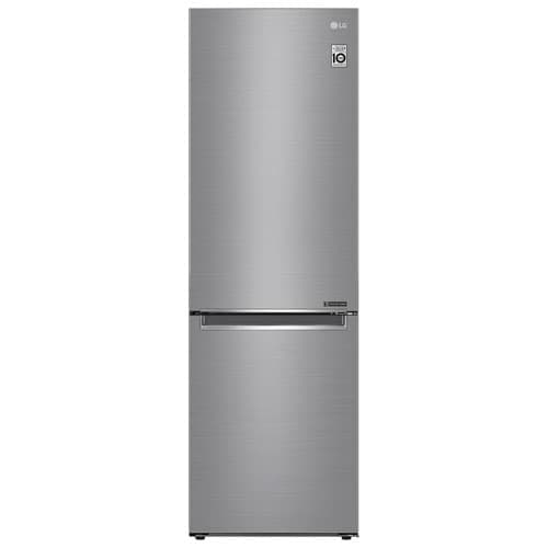 LG 24" 11.9 Cu. Ft. Counter-Depth Bottom Freezer Refrigerator (LBNC12231V) - Platinum Silver