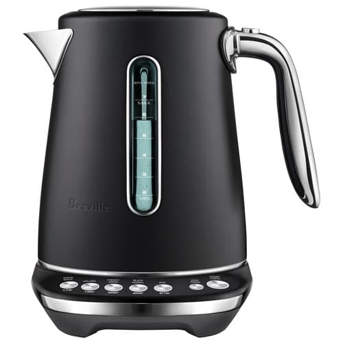 Breville Smart Kettle Luxe Programmable Electric Kettle - 1.7L - Black Truffle