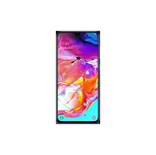 Refurbished (Good) - Samsung Galaxy A70 128GB Smartphone - Black - Unlocked