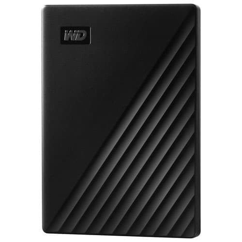 Open Box - WD My Passport 2TB USB Portable External Hard Drive (WDBYVG0020BBK-WESN) - Black