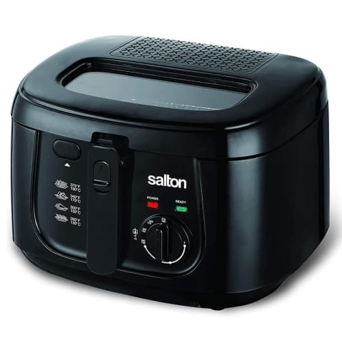Salton DF1240BK Cool Touch Deep Fryer Black 2.5 Liters