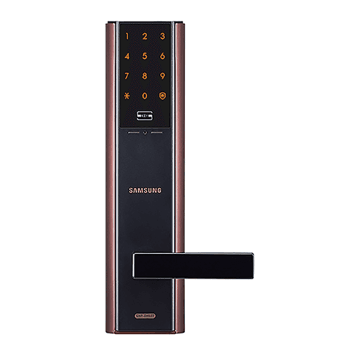 Samsung Smart Digital Mortise Door Lock - Lever (SHP-DH537 Copper)