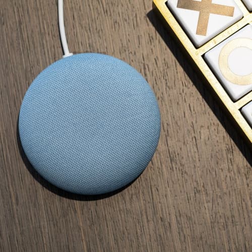 Google Nest Mini 2nd Gen Smart Speaker - Sky Blue