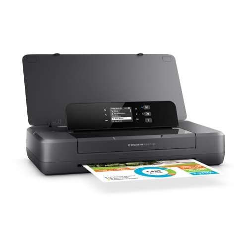 Refurbished (Good) HP Officejet 200 Mobile Inkjet Printer Wireless USB ePrint with power cord USB cable Used ink CZ993A USB connection, Wireless, No Duplex, With existing Toner