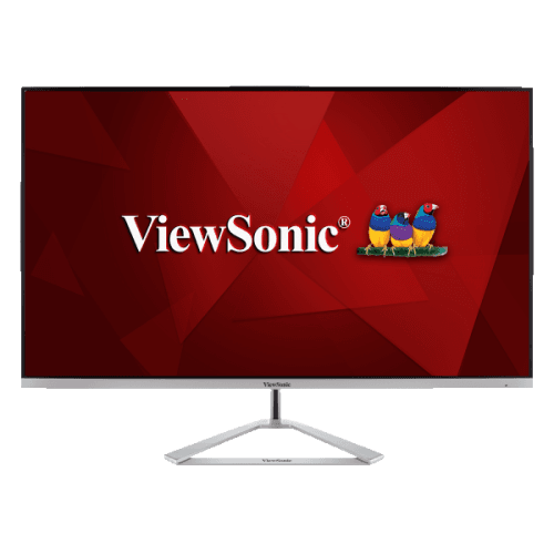 Viewsonic 32" 4K UHD 75Hz 8ms MVA LED Monitor - Silver - (VX3276-4K-MHD)