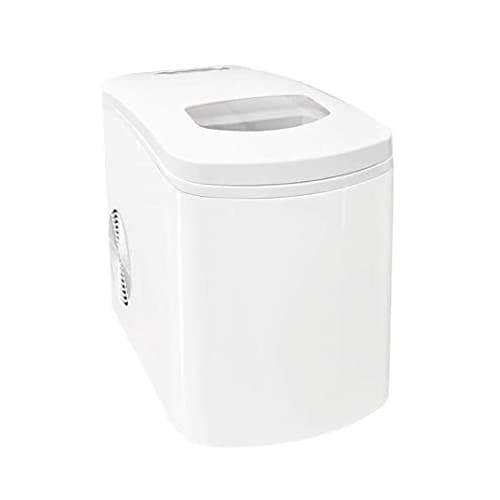 White Countertop Portable Compact Ice Maker Ice Cube Machine, for Home Office Party, Boat RV