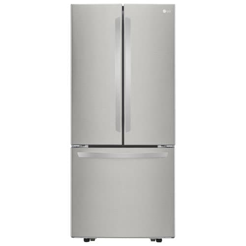 LG 30" 21.8 Cu. Ft. French Door Refrigerator (LRFNS2200S) - Stainless Steel