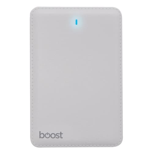 Boost BPB350 - 4000 mAh Power Bank with Lightning Adapter, White