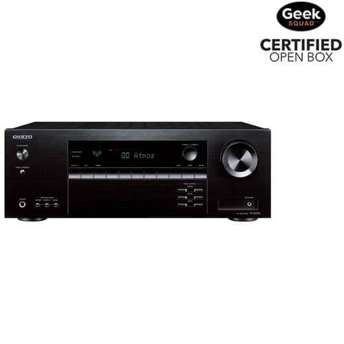Open Box - Onkyo TX-SR393 5.2 Channel 4K Ultra HD AV Receiver