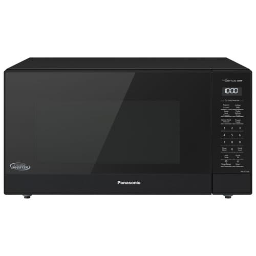 Panasonic Genius 1.6 Cu. Ft. Microwave (NNST75LB) - Black