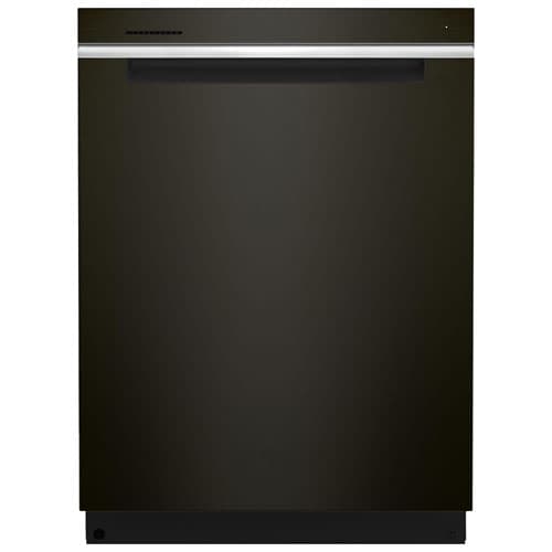 Whirlpool 24" 47dB Front-Control Dishwasher with Third Rack (WDTA50SAKV) - Black Stainless