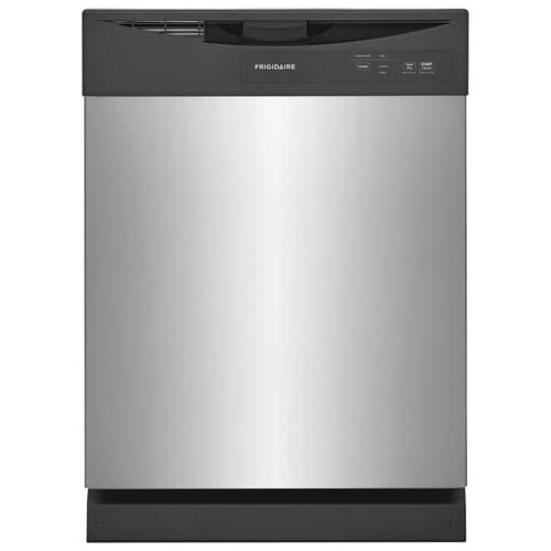 Frigidaire 24" 62dB Front Control Tall Tub Plastic Tub Dishwasher (FDPC4221AS) - Stainless Steel