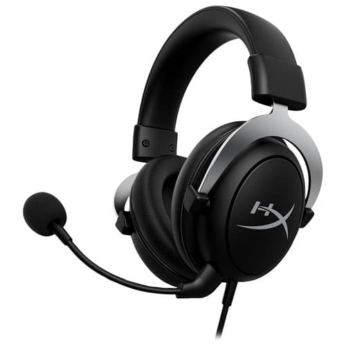 HyperX CloudX Gaming Headset for Xbox Series X|S / Xbox One / PC / PS4 / PS5 / Nintendo Switch - Black/Silver