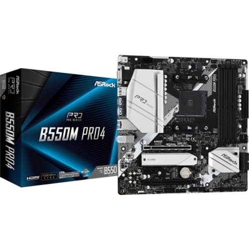 ASRock B550M Pro4 Desktop Motherboard B550M PRO4