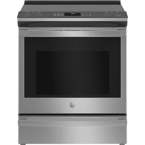 GE Profile 30" 5.3 Cu. Ft. True Convection Slide-In Electric Air Fry Range (PSS93YPFS) - Stainless