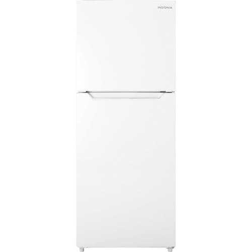 Insignia 24" 10.1 Cu. Ft. Energy Star Top Freezer Refrigerator w/Reversible Door(NS-RTM10WH2-C)- White- Only at Best Buy