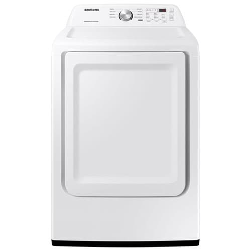 Samsung 7.2 Cu. Ft. Electric Dryer with Sensor Dry (DVE45T3200W) - White