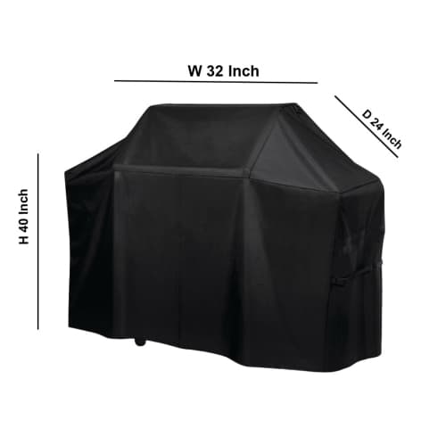 BBQ Barbecue Grill Cover 32"W x 24"D x 40"H Suitable For Most Brands of Grills