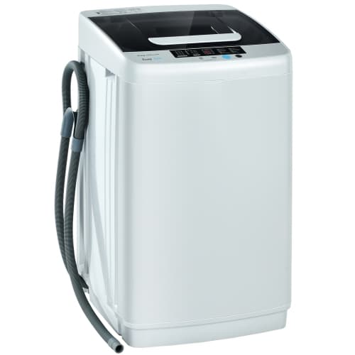 Gymax 1.0 Cu. Ft. (IEC) Portable Washer - Automatic Washing Machine Portable Compact Laundry Washer Spin 8.8 lbs