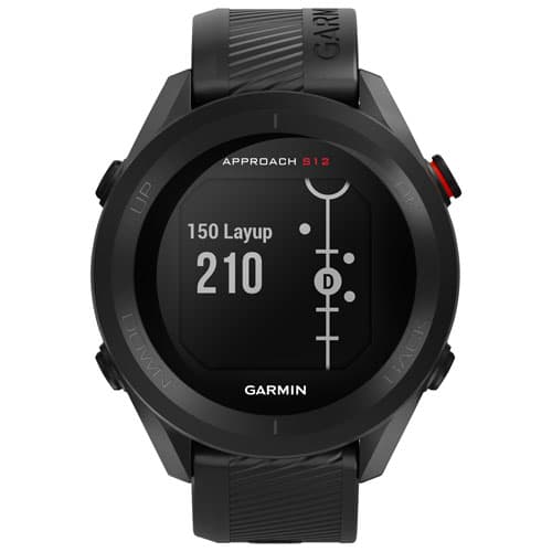 Garmin Approach S12 43.7mm Bluetooth Golf Smartwatch - Black