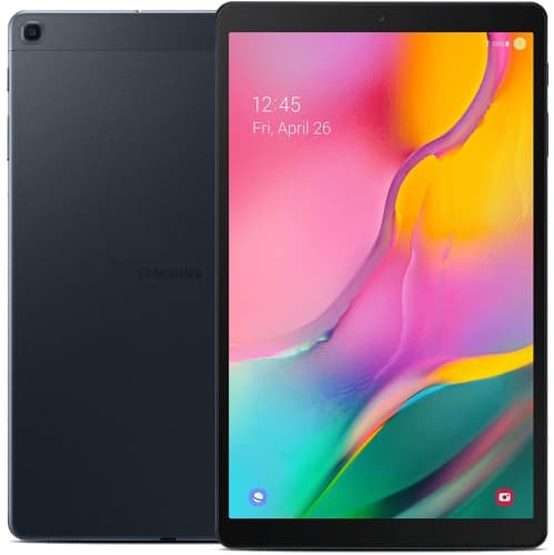 Refurbished (Good) - Samsung Galaxy Tab A SM-T510 Tablet - 10.1" - 2 GB RAM - 32 GB Storage - Android 9.0 Pie - Black-