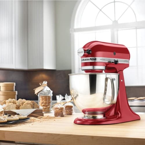 KitchenAid 5.7 L (6 qt.) Professional Stand Mixer with Flex Edge - Red