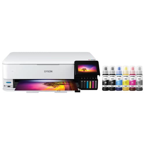 Epson EcoTank Photo ET-8550 Wireless All-In-One Supertank Inkjet Printer - Only at Best Buy