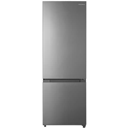 Insignia 24" 11.5 Cu. Ft. Energy Star Bottom Freezer Refrigerator (NS-RBM11SS2-C) - Stainless steel -Only at Best Buy
