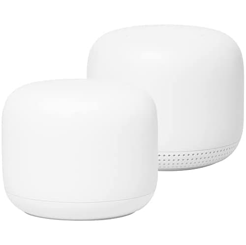 Refurbished (Good) - Google Nest Wifi Router Dual Band Mesh System + Access Point (1 Set) GA00822
