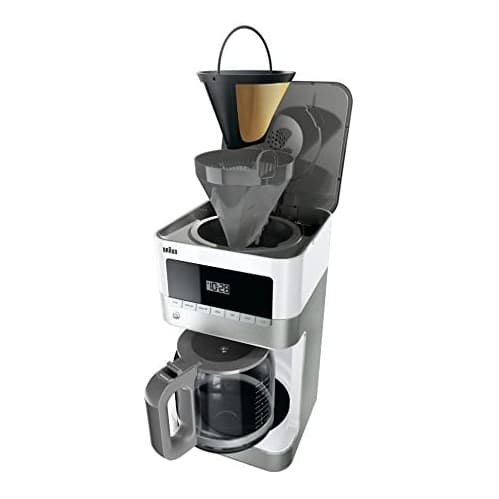 Braun - BrewSense 12-cup Drip Coffee Maker (Stainless / White)