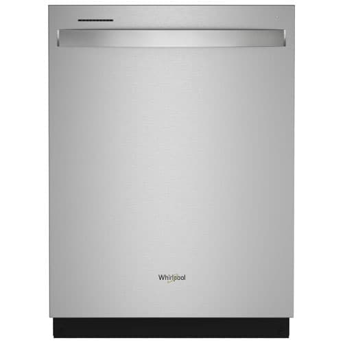 Whirlpool 24" 50dB Built-In Dishwasher with Stainless Steel Tub (WDT740SALZ) - Stainless Steel