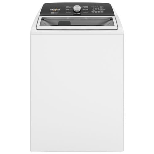 Whirlpool (WTW5057LW) 5.4 Cu. Ft. (IEC) High Efficiency Top Load Washer with 770 RPM Spin Speed - White