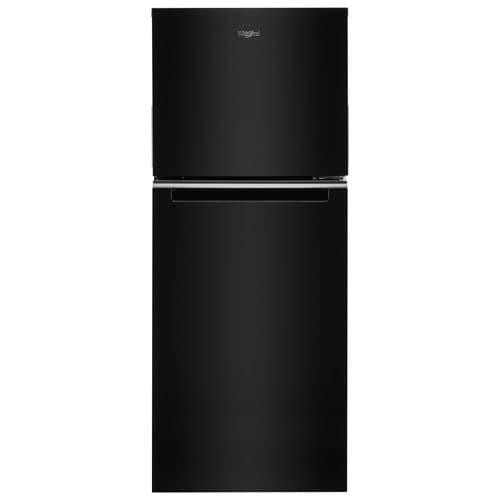 Whirlpool 25" 11.6 Cu. Ft. Top Freezer Refrigerator (WRT112CZJB) - Black