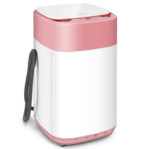 Costway 8lbs Portable Fully Automatic Washing Machine W/ Drain Pump