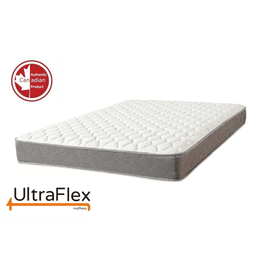 Ultraflex ESSENCE PLUS- Orthopedic Luxury Gel Memory Foam, Natural Comfort, Balanced Support, Eco-friendly (Made in Canada) - Queen Size with Waterproof Mattress Protector