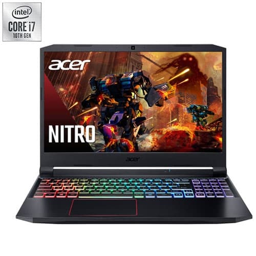 Refurbished (Good) - Acer Nitro 5 15.6" Gaming Laptop - Black (Intel Core i7-10750H/512GB SSD/16GB RAM/RTX 3060)