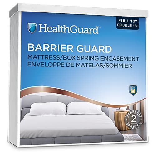 HealthGuard Barrier Guard Mattress And Box Spring Encasement Full 13"