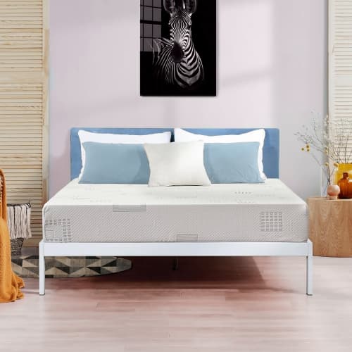 ViscoLogic Blossom (Made in Canada) Reversible Foam Mattress (Queen Size) CertiPUR-US® Certified Foam